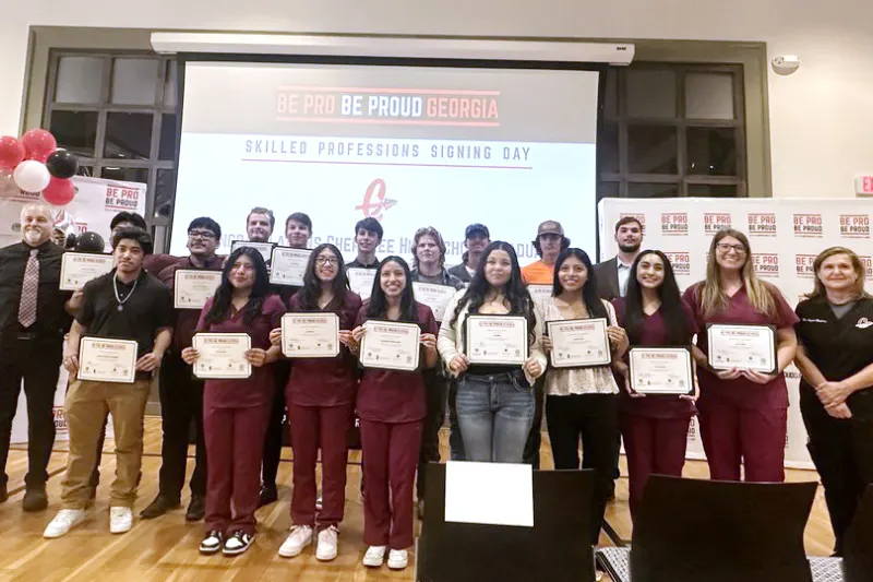 CCSD 2024 Skilled Professions Signing Day - Cherokee HS