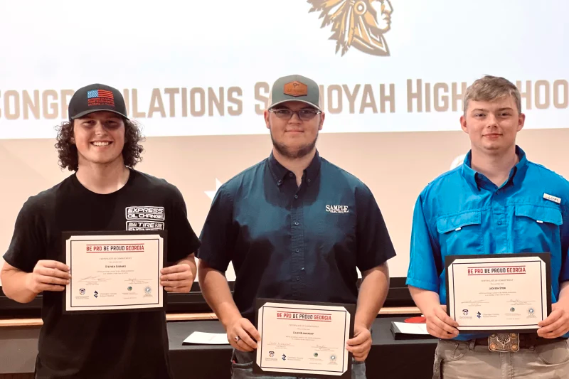 CCSD 2024 Skilled Professions Signing Day - Sequoyah HS